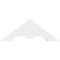 Ekena Millwork Vanguard Architectural Grade PVC Gable Bracket, 48"W x 18"H x 2"D x 6"F, 9/12 Pitch GBP048X18X0206VAN00 - alternate 3